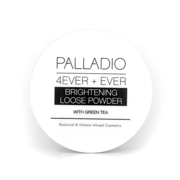 Palladio 4 EverEver - Polvo fijador suelto matificante, ilumina las
