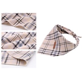 lionet paws Dog Bandana Head Scarf, Triangular Scarf for Small, Medium and Large Dogs