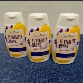 Young Living Essential Oils 3 - PACK Young Living YL Vitality Drops - Lavender-Lemonade Electrolytes