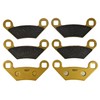 Traild Polaris Scrambler 850 2013-2026 Ceramic Brake Pad Set Front