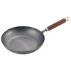 Yoshikawa Black Steel Fry Pan, 10
