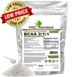 MEJOR FORMA LIBRE DE BCAA - POLVO PURO KOSHER 100 % PURO 18 OZ