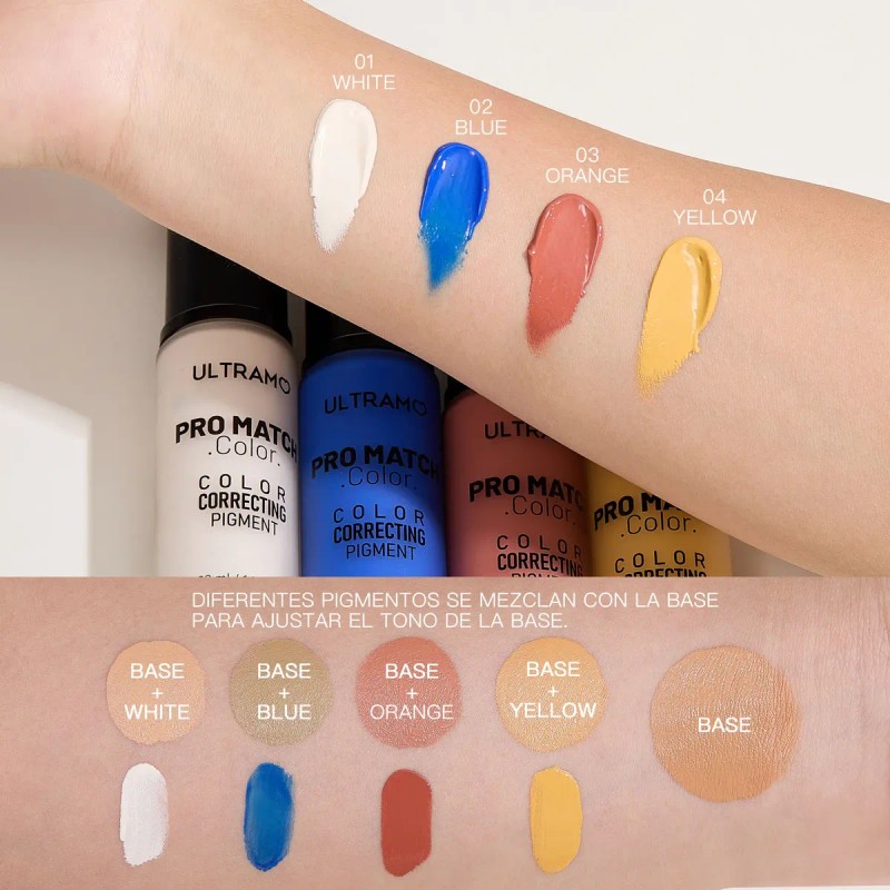 Base Correctora De Maquillaje Textura Ligera Ultramo 30ml