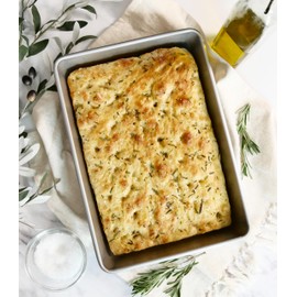 USA Pan Bakeware - Molde rectangular antiadherente sin costuras, 9 x 13 pulgadas