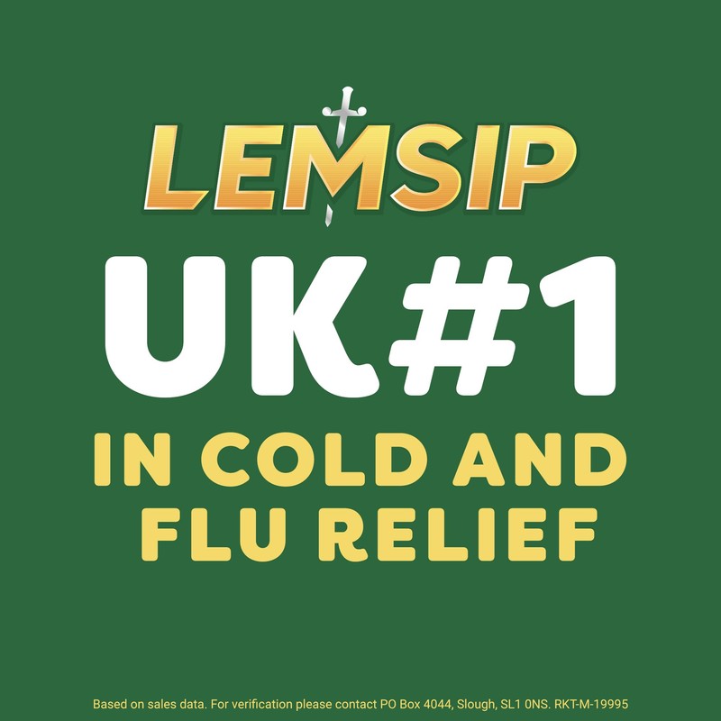 Lemsip Cough for Mucus Cough & Catarrh 100mg/2.5mg/5ml Oral Solution