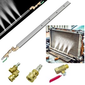 Radiator cleaning rod, 60cm pole for car water tank cleaning tool, car radiator cleaning rod, high-pressure cleaning machine accessories, radiator cleaning tool suitable for household cars