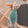 Sphynx Cats Warm Fleece Shirt Cat Turtleneck Undershirt Thermal Hairless