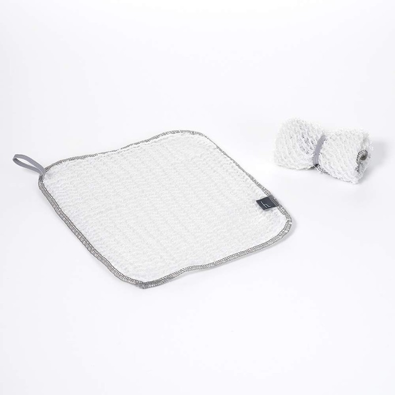 Ash Concept H Tag DH-021-WH Body Wash Towel, Handy, White
