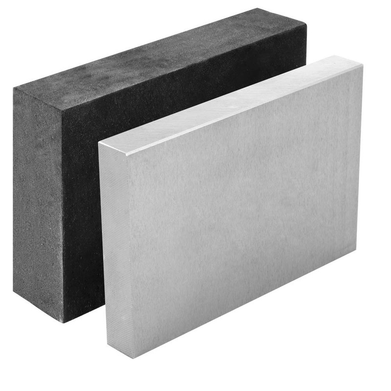 Oudtinx Steel and Rubber Block 2 Pcs Work Bench Blocks