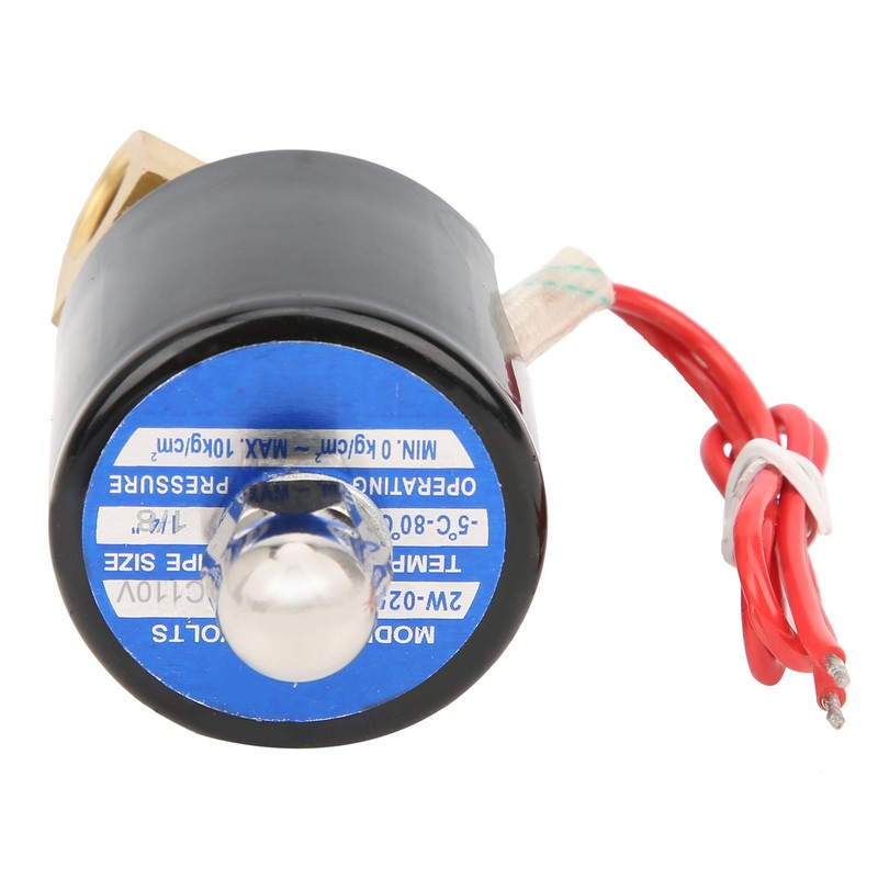 G1/8in Brass Valve Water Pressure Mechanical Normal Closed Direct Acting