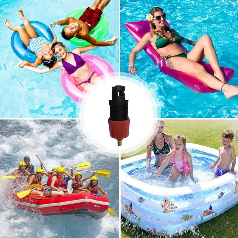 Auoker 5 Pack SUP Pump Adaptor Air Pump Converter, Strong