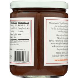 Manischewitz Fruit Spread Apple Butter, 17 lb