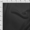 oneOone Velvet Black Fabric Stripes Stripe Quilting Supplies Print Sewing