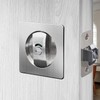 Pocket Door Lock Indicator Lock Flush Handles Latch Privacy Bed/Bath