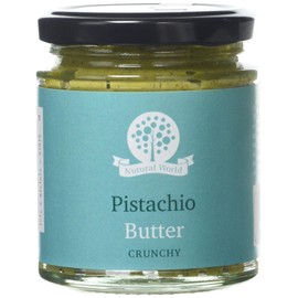 Nutural World - Crunchy Pistachio butter (170g) / 100% pure single ingredient - Great Taste Award winner