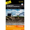 Kungsleden: Kvikkjokk - Adolfström (Mountain map detailed scale)