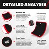 C&T 4-Piece Magnetic Tool Mat Set, Flexible Magnetic Mats in