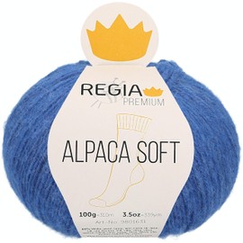 Regia Schachenmayr Premium Alpaca Soft, 100 g Jeans Hand Knitting Yarn
