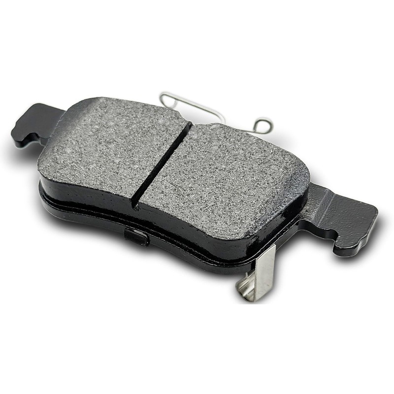 evkingauto D1878 D2185 8pcs Front Rear Ceramic Brake Pads Sets