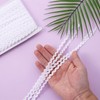 Rick Rack Trim, 5 mm 54 Yards White Wavy Ribbon