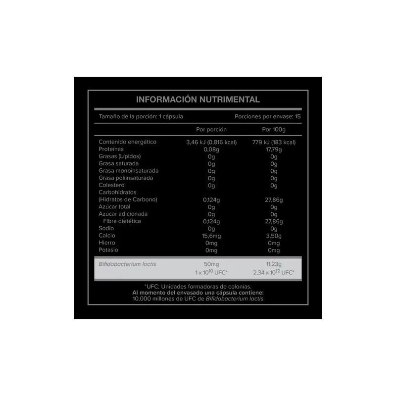Pack Lactiv Fit Bifidobacterium Lactis Salud Digestiva Refuerzo Inmunológico