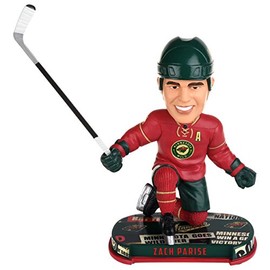 Forever Collectibles Zach Parise Minnesota Wild Headline Special Edition Bobblehead