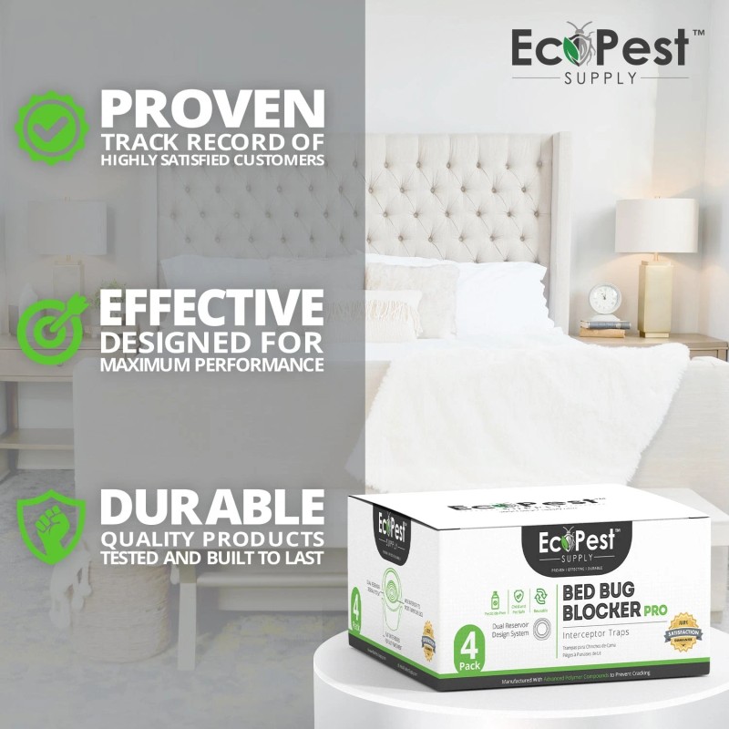 EcoPest Bed Bug Blocker (Pro)™ — 12 Pack | Interceptors,