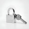 Candado De Seguridad Cromado Feiteli Casa, Escuela Etc 40mm