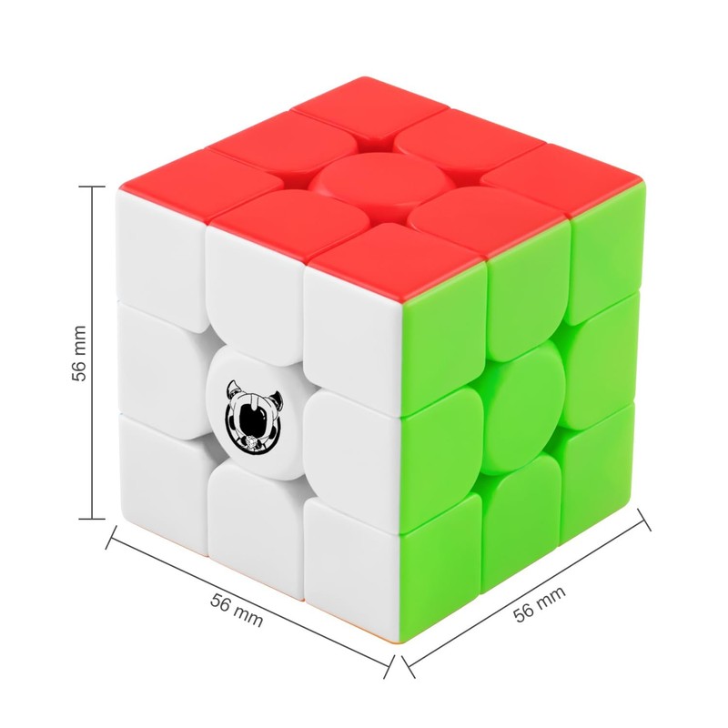 Magic Cube 3x3 Magic Cube, For Competitions, Smooth Rotation, 3D