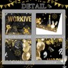 Mocsicka Work Anniversary Decorations Banner Happy Workiversary Backdrop Employee Appreciation