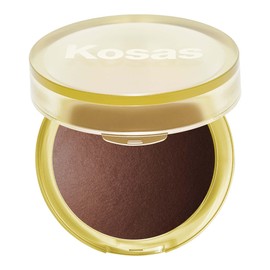 Kosas Sun Show Glowy Warmth Baked Bronzer - Contouring Powder for Cheekbones, Nose & Jawline - Enriched with Concentrated Fatty Acids - Talc-Free, Vegan & Hypoallergenic - Tropic