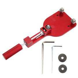 KIMISS Oil Filter Cutter, Zinc Alloy High Efficiency 77750 Easy to Use for 2-3/8 Inch to 5 Inch Filter Cutting Area (Red)