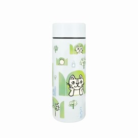 Oketetetetsuro Vacuum Double Layer Stainless Steel Bottle, 10.1 fl oz (300 ml) [Open the Door] 226-006