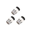 sourcing map Straight Pneumatic Push to Quick Connect Fittings 1/4NPT