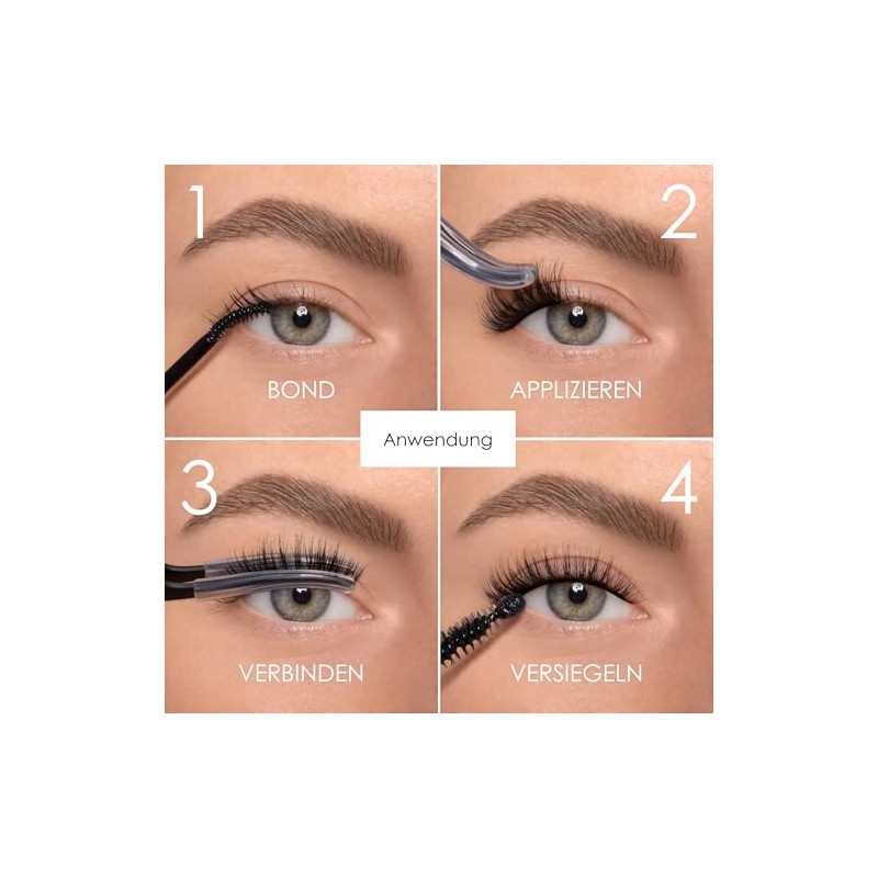 AYLASHES - DIY Top Coat Sealer for False Eyelashes, Transparent,