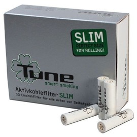 Tune Filter Slim Type Wrapables/Joint for (Pack of 50) Activated Carbon Filter