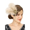 BABEYOND 1920s Flapper Headband Roaring 20's Party Headpiece