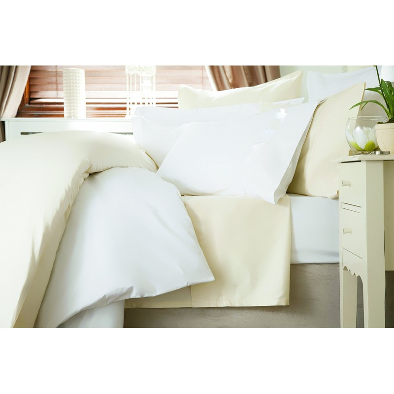 Belledorm Pink Fitted Sheet, 100% Cotton, 200 Thread Count Percale