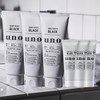 Uno 우노 휩 워시 블랙 130g 3개 + 휩 워시 블랙 30ml 3개 Uno Whip Wash Black 130g 3 pieces + Whip Wash Black 30ml 3 pieces