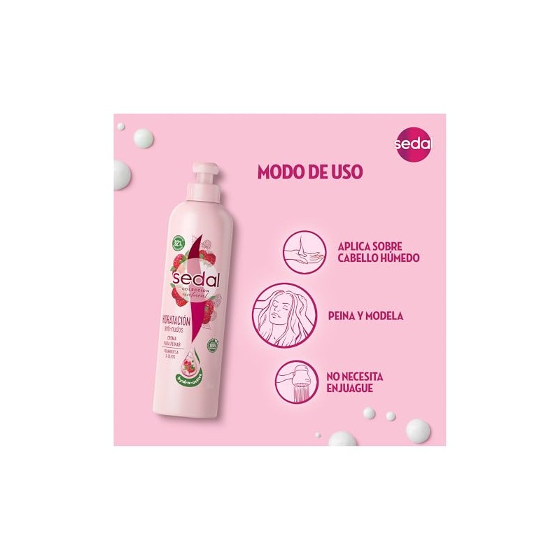Crema para Peinar Sedal Hidratación Anti-Nudos 300 ml
