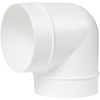 90 Degree 4 Inch / 100mm Plastic Elbow - Bend