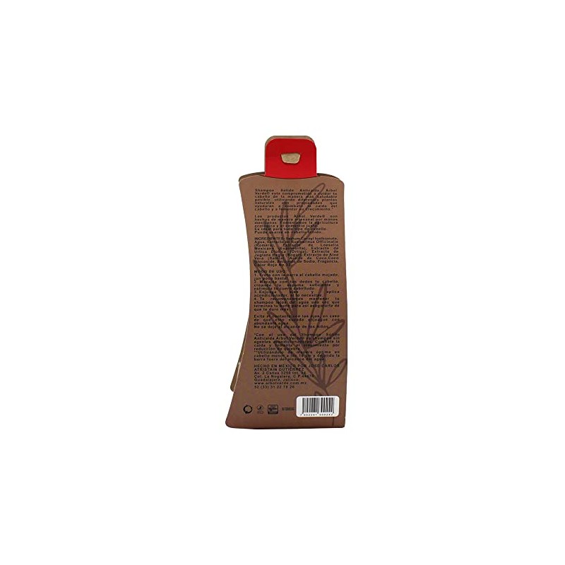 Arbol Verde Shampoo Sólido en Barra Natural Anticáida con Romero