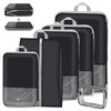 6 Set Packing Cubes for Suitcases, Yotako Compression Packing Cubes,