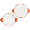 tak JTN-0190-OR Kids Dish Soup Bowl Set, Small, Orange