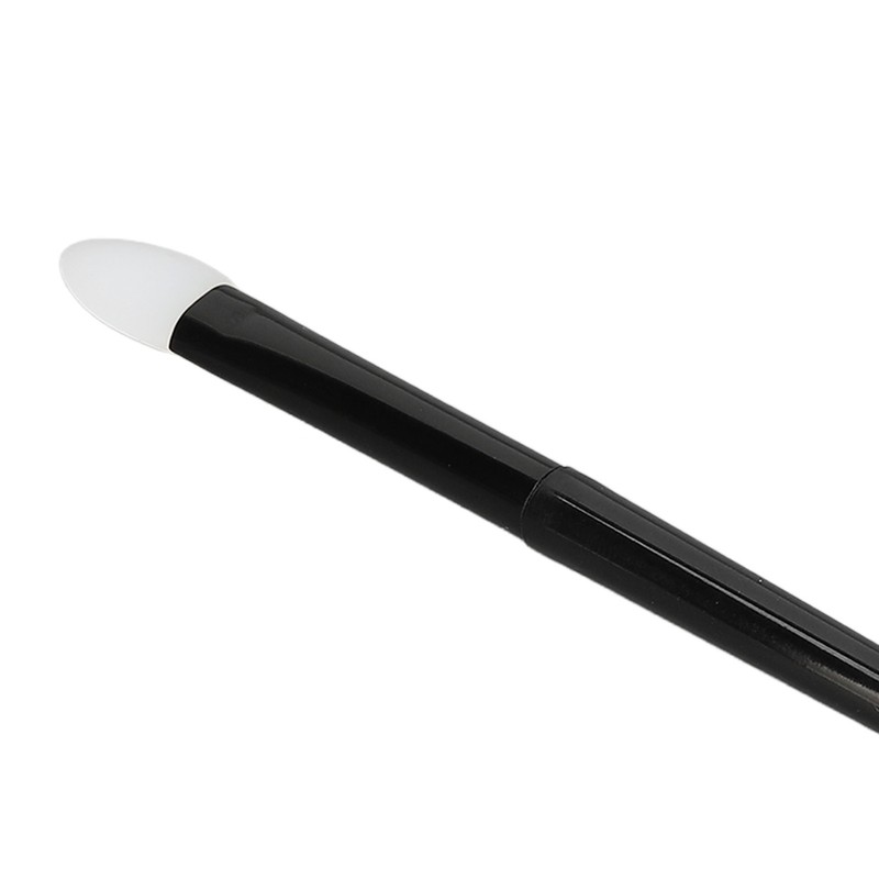 10pcs Silicone Eyeshadow Brush Soft Reusable Long Lasting Silicone Glitter