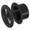 Awenta 4" Inch Black Round Ceiling Vent Cover - Plastic