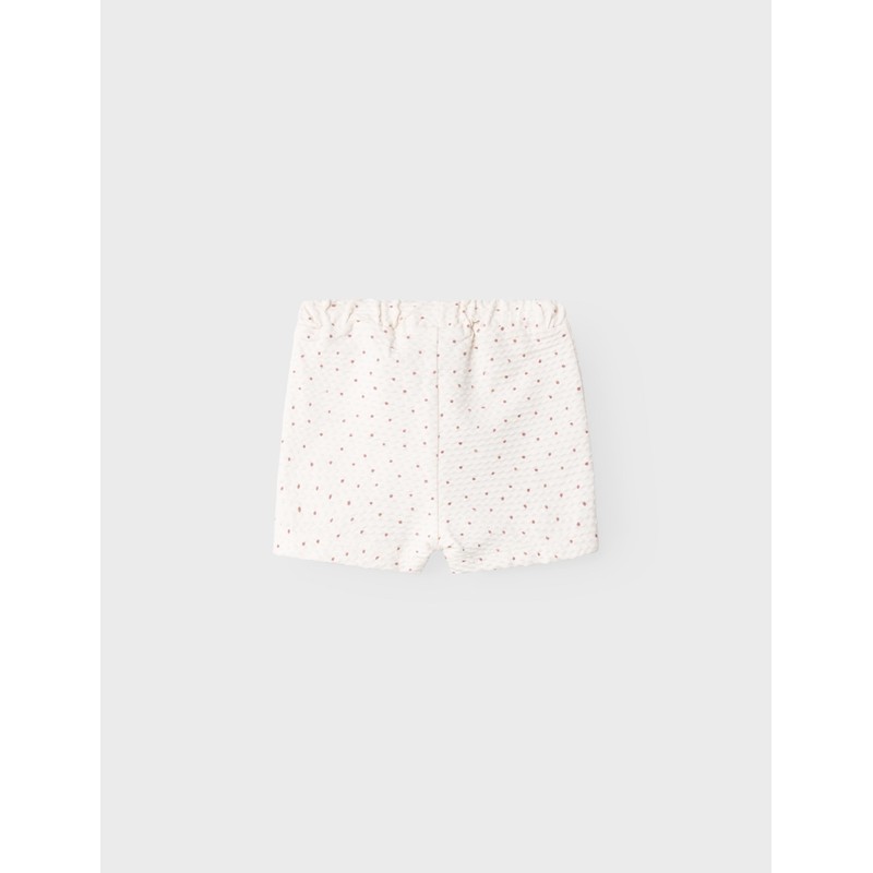 NAME IT Baby Girls' Nbfhadot Shorts, White