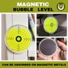 Geouniver Bullseye Round Circular Magnetic Bubble Level Indicator For Rv