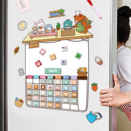 Lesnala Double-Sided Magnetic Calendar Numbers Month Week and Holiday Magnets Labels Magnetic Calendar Dates Indicators for Whiteboard and Refrigerator Classroom Teacher Supplies School Home Office