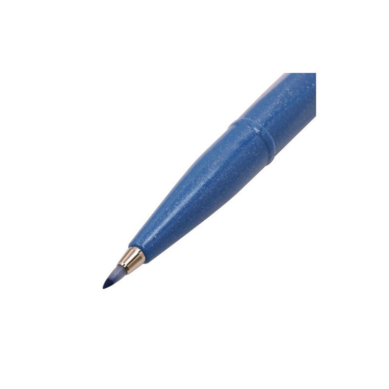 Pentel SES15C-D felt-tip pen with flexible brush-like tip green